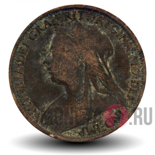 1 пенни 1895 года - Великобритания - Королева Виктория