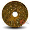 1 цент 1945 года - P - Вильгельмина - Нидерландская Индия