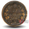 10 чентезимо 1863 года - Италия - Виктор Эммануил II