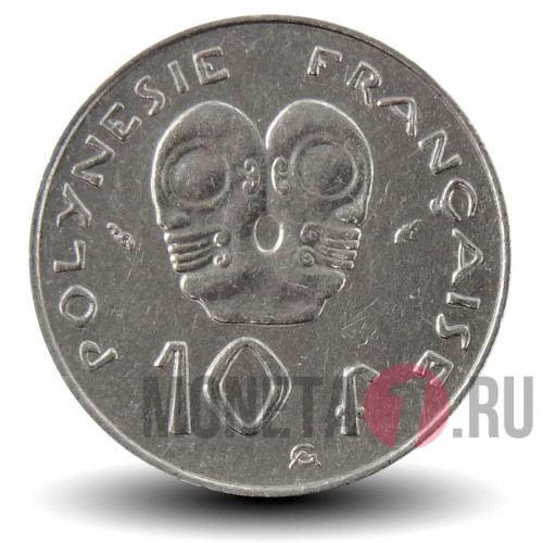 10 франков 1986 года - Французская Полинезия