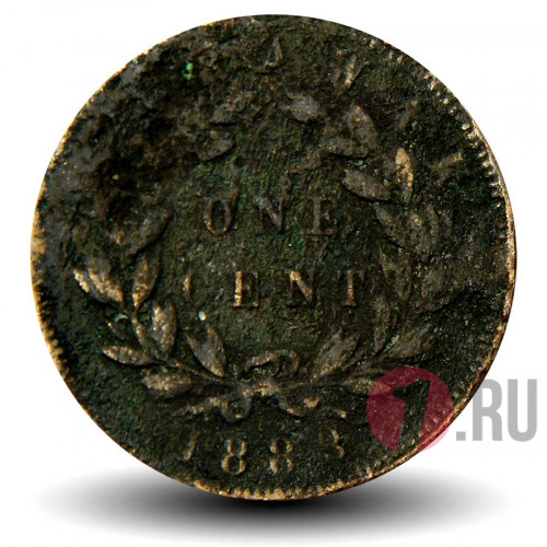 1 цент 1888 года - Саравак