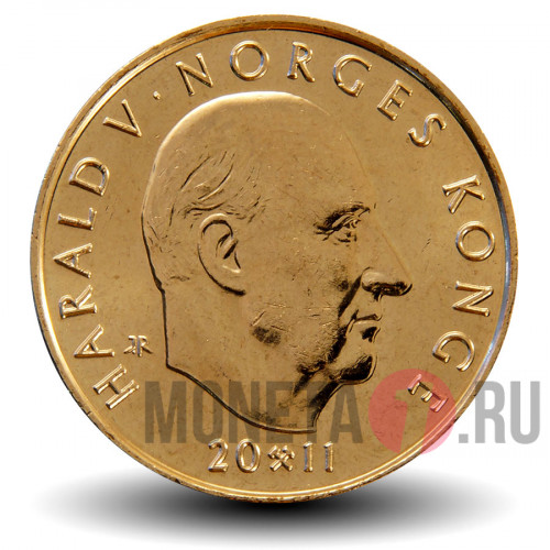 10 крон 2011 года - 200-летие Норвежского университета