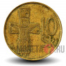 10 крон 2003 года - Словакия - Бронзовый крест - VF