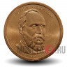 1 Dollar - 20-ый президент США - Гарфилд Джеймс - P