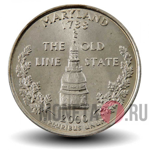 Quarter США 2000 год - Мериленд - D