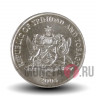 10 центов 2004 года - Тринидад и Тобаго - Гибискус