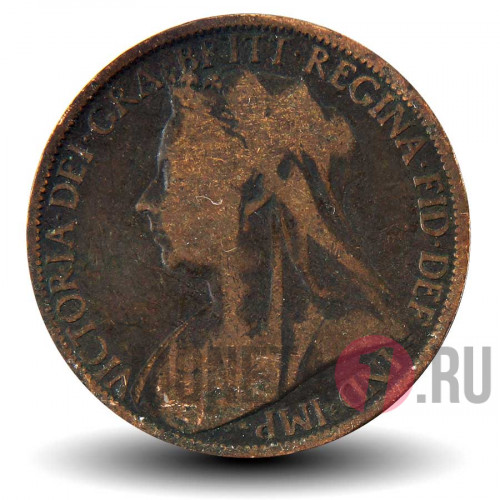 1 пенни 1897 года - Великобритания - Королева Виктория