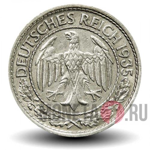 50 рейхспфеннигов 1935 года - Германия - A