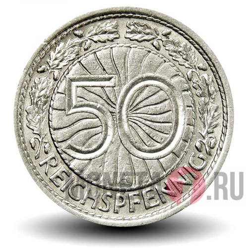 50 рейхспфеннигов 1935 года - Германия - A