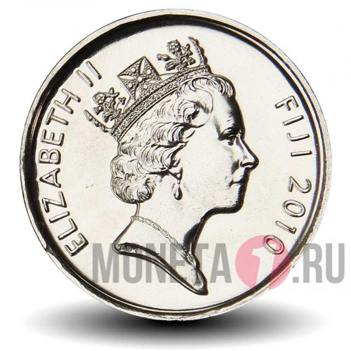5 центов 2010 года - Фиджи - Elizabeth II
