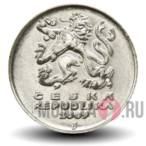 5 крон 2009 года - Чехия - Карлов Мост