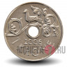 1 крона 2006 года - Норвегия - Стилизованная птица