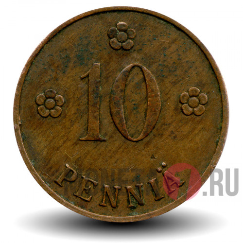 10 пенни 1924 года - Финляндия
