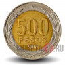 500 песо 2002 года - Чили - Рауль Сильва Энрикес