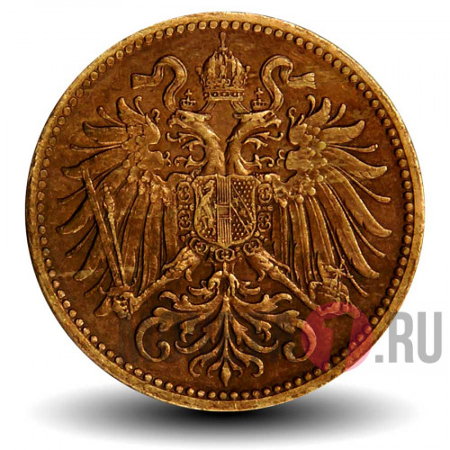 2 геллера 1914 года - Австро-Венгерская империя - Франц Иосиф I