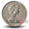 10 центов 1977 года - Новая Зеландия - Маска Маори