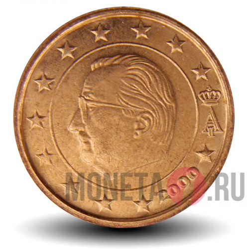 2 евроцента 2000 года - Бельгия