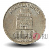 100 тугриков 1994 года - Монголия - Храм Янрайсига