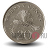 20 центов 2011 года - Сингапур - Каллиандра