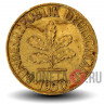 10 пфеннигов 1950 года - ФРГ - F
