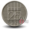 25 центов 1990 года - Нидерланды - Беатрикс