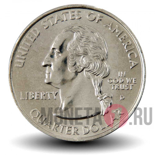 Quarter США 2000 год - Нью-Гемпшир - D