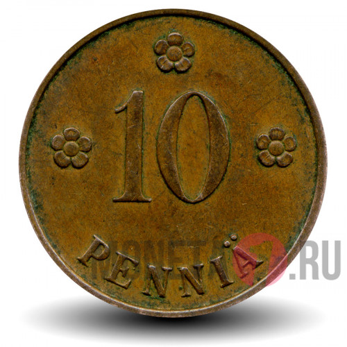 10 пенни 1930 года - Финляндия