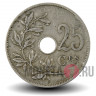 25 сантимов 1908 года - Бельгия - Леопольд II - BELGIQUE